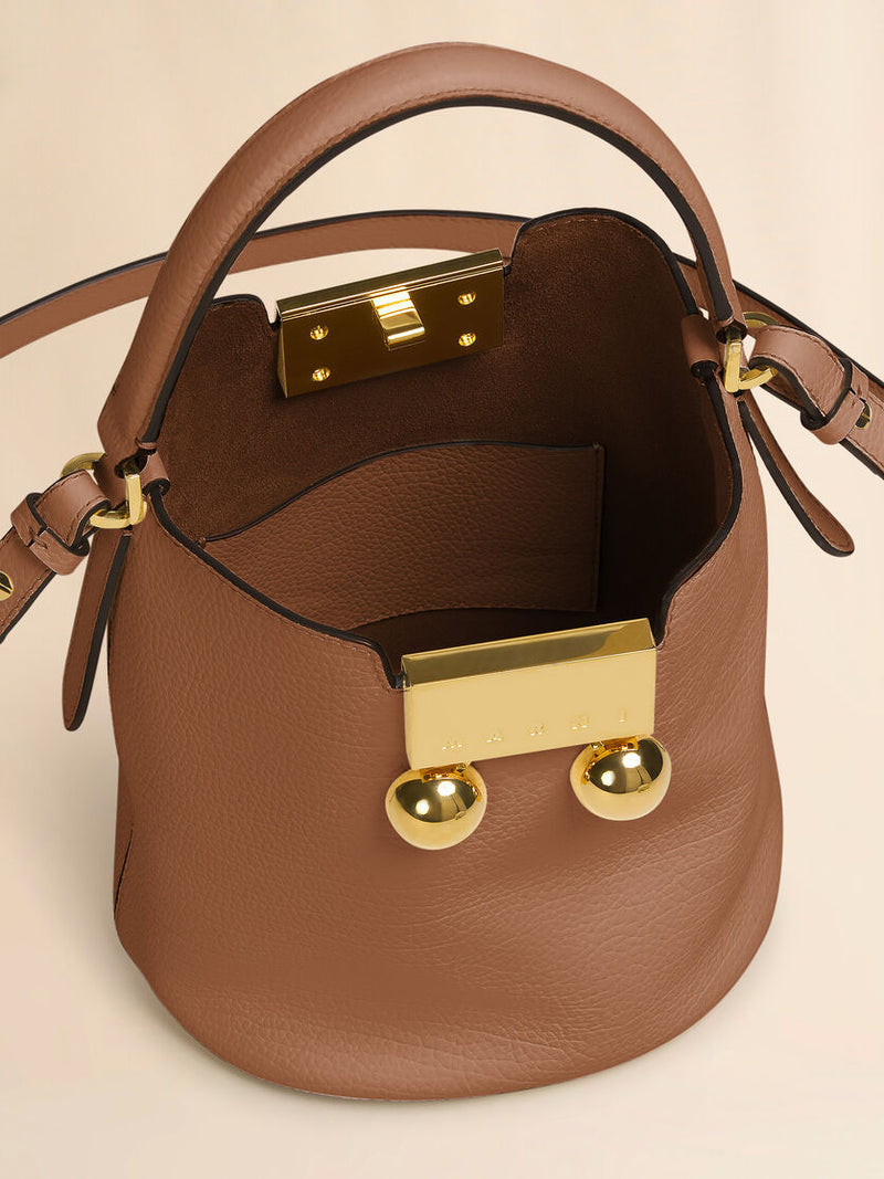 [Marni] Trunkaroo Bucket Bag - Cinnamon