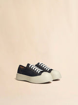 [MARNI] PABLO LACE UP SNEAKER - BLUE DENIM