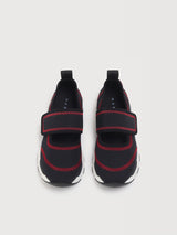 Mary Jane Running Sneaker with contrast stitching