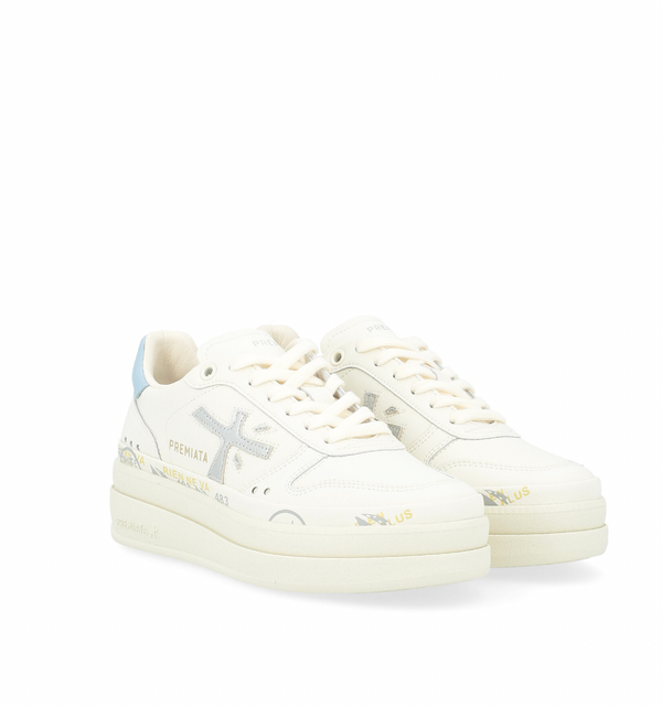 [PREMIATA] MICOL 6789 - OFF WHITE/BLUE