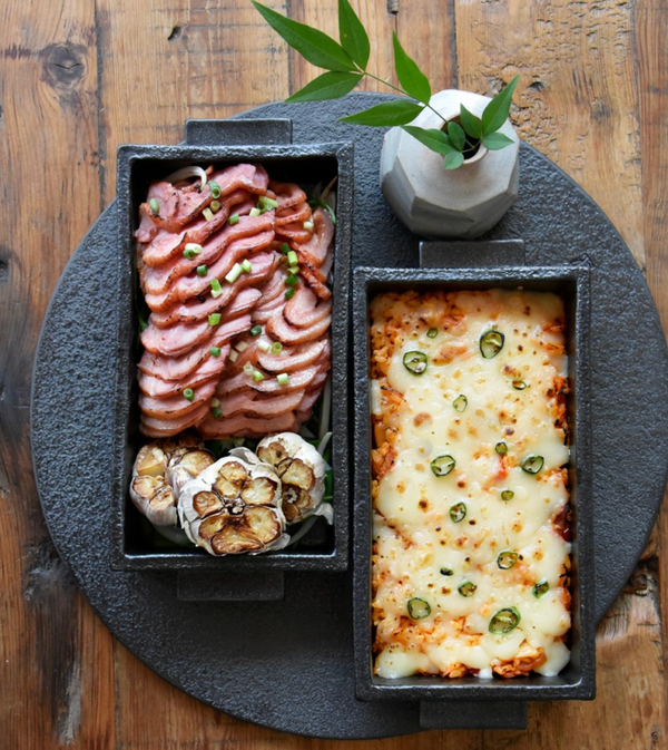 [JINMUK] SQUARE HANDLE OVEN POT | 사각 손잡이 오븐그릇