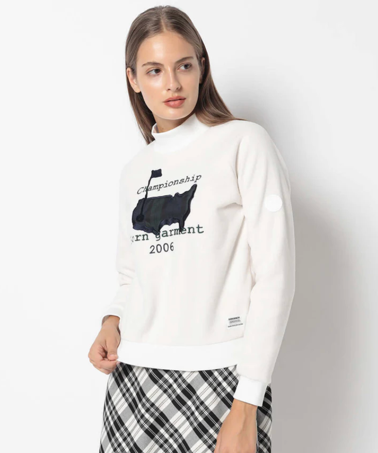 Newport Fleece Pullover - White