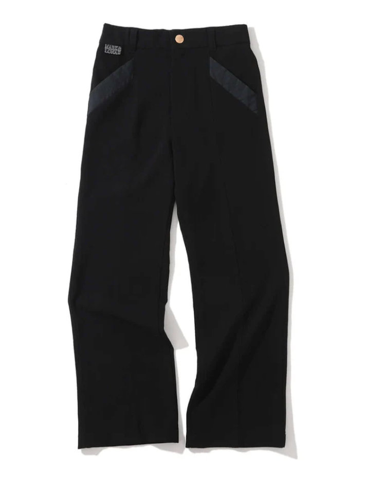 CD11-CWPT Wide Leg Pant- Black