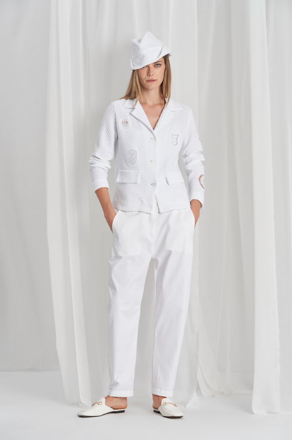 [Tricot Chic] Giacca - White