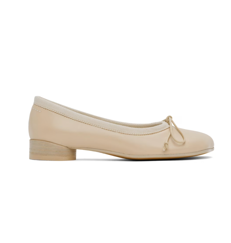 [MM6] BEIGE CLASSIC ANATOMIC BALLERINAS - NULL