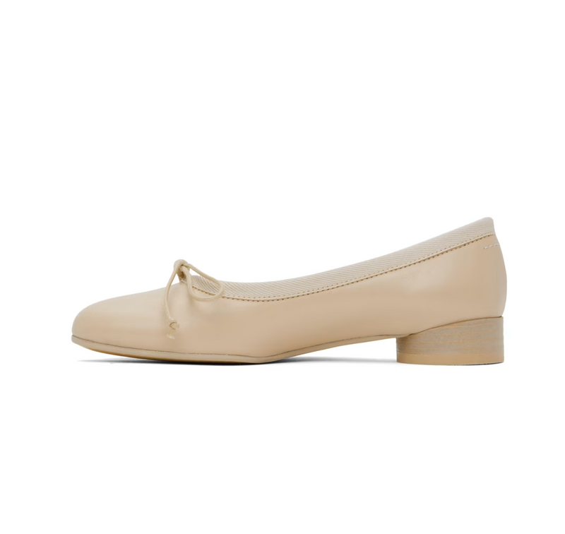 [MM6] BEIGE CLASSIC ANATOMIC BALLERINAS - NULL