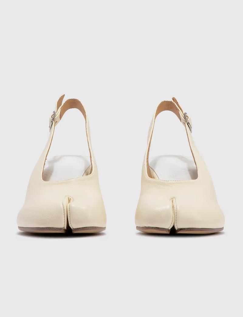 [M. MARGIELA] TABI SLINGBACK - WHITE