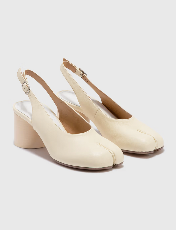 [M. MARGIELA] TABI SLINGBACK - WHITE