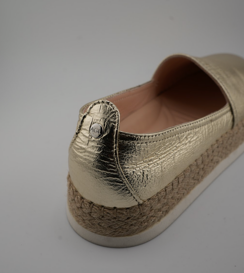 [AGL] ROPE LOAFER - PLATINO