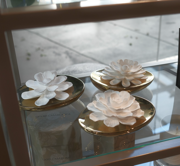 [Zodax] Dream Porcelain Flower Diffuser