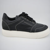 [AGL] MARION LEATHER SNEAKERS - BLACK