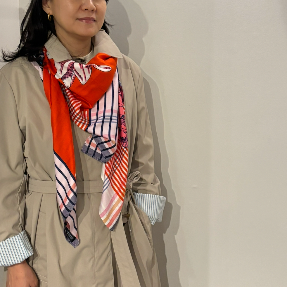 [INOUI] SCARF 130 - Orange