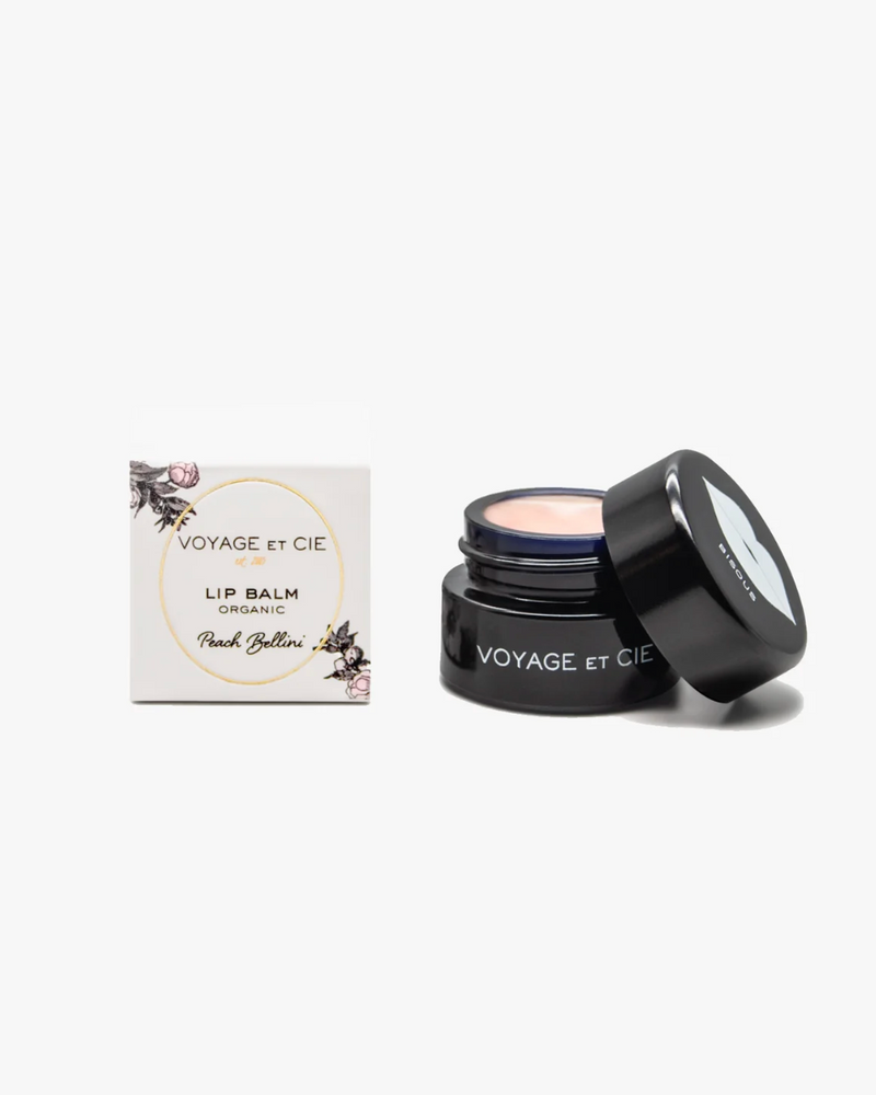 [VOYAGE ET CIE] ORGANIC LIP BALM - PEACH BELLINI