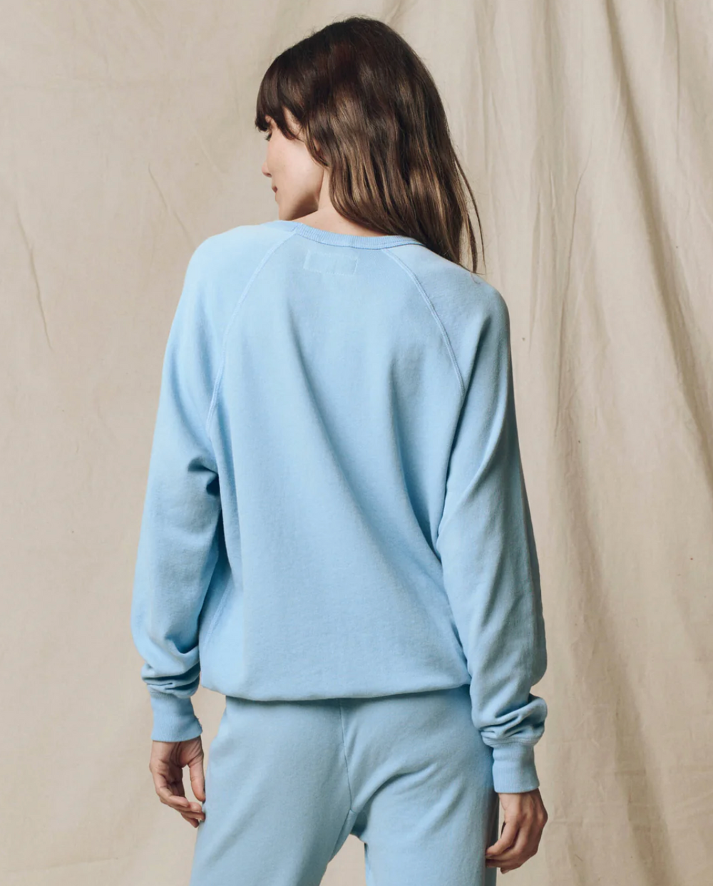 The Great] The College Sweatshirt - Vista Blue – Etude Boutique