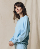 [The Great] The College Sweatshirt - Vista Blue