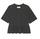 The Oversized Ruffle Peplum Tee
