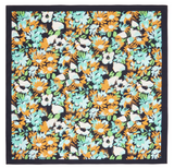 Multicolor Floral Poplin Scarf