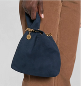 Falabella Satin Wristlet Bag