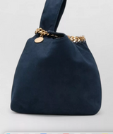 Falabella Satin Wristlet Bag