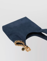 Falabella Satin Wristlet Bag