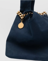 Falabella Satin Wristlet Bag
