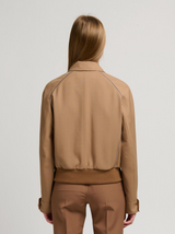 Tropical Wool Bomber Jacket