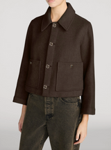 The Wool Mini Swing Jacket