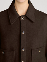 The Wool Mini Swing Jacket