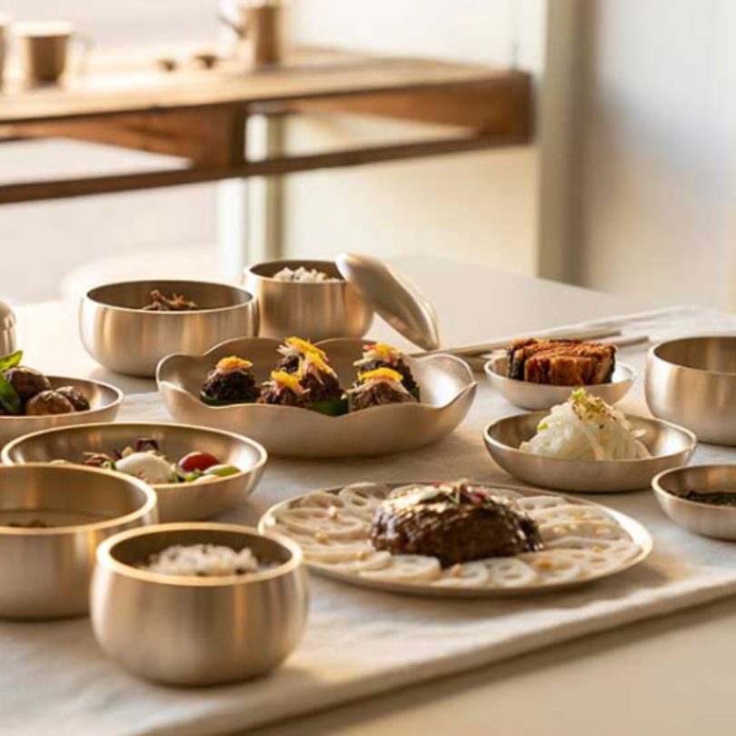 Yugi Set for 4PPL Set -  4인 반상기 세트