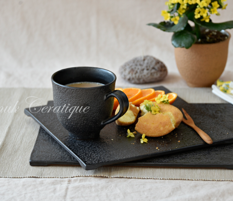Mug Cup Black Stone - 머그컵