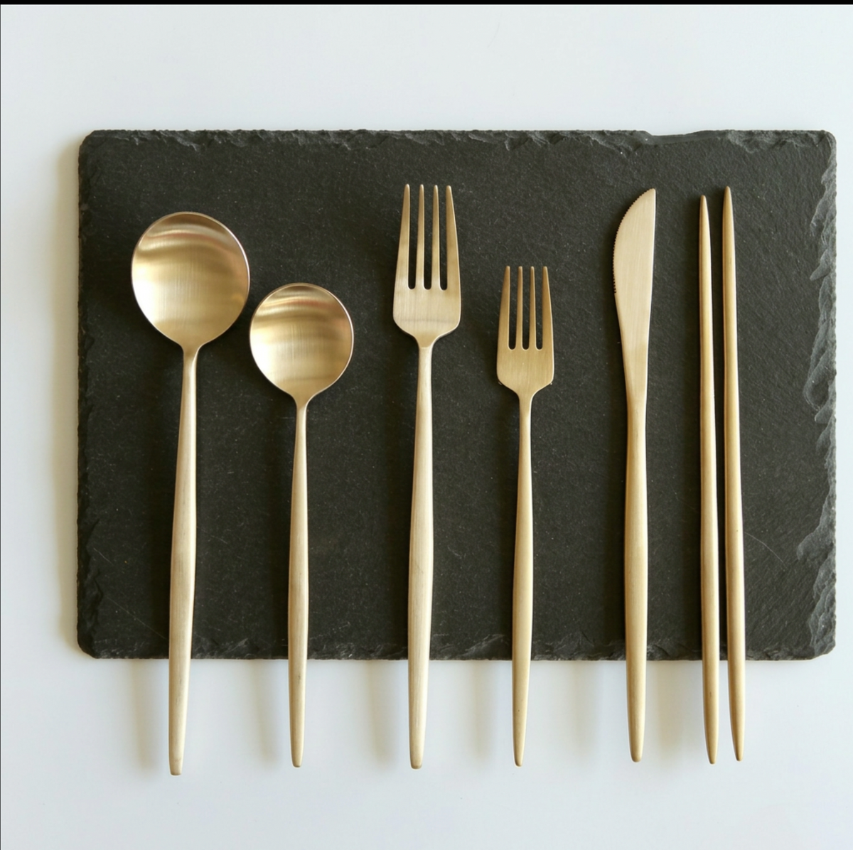 Western Dinner & Dessert Full Cutlery Set For 1 - 6 Pieces
