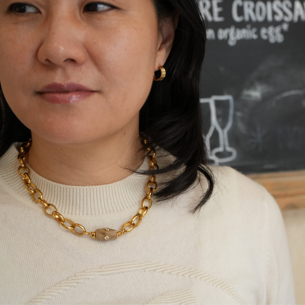 [Shaker Jewels] Collier Colomba Necklace - Gold