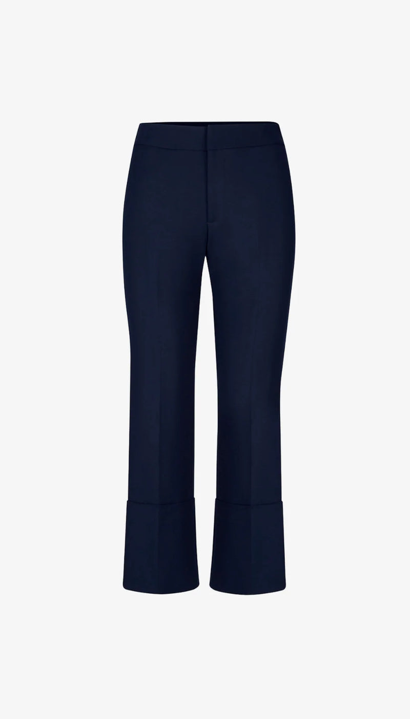 [Smythe] Cuffed Flood Pant - Deep Navy