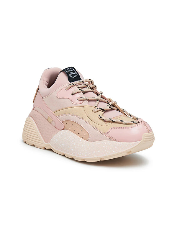 [S.McCARTNEY] ECLYPSE ALTER SUEDE  - MULTI PINK