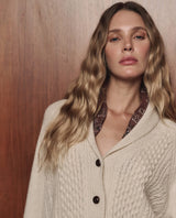 The Cashmere Cable Lodge Cardigan