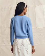 The Cashmere Tiny V Neck Cardigan
