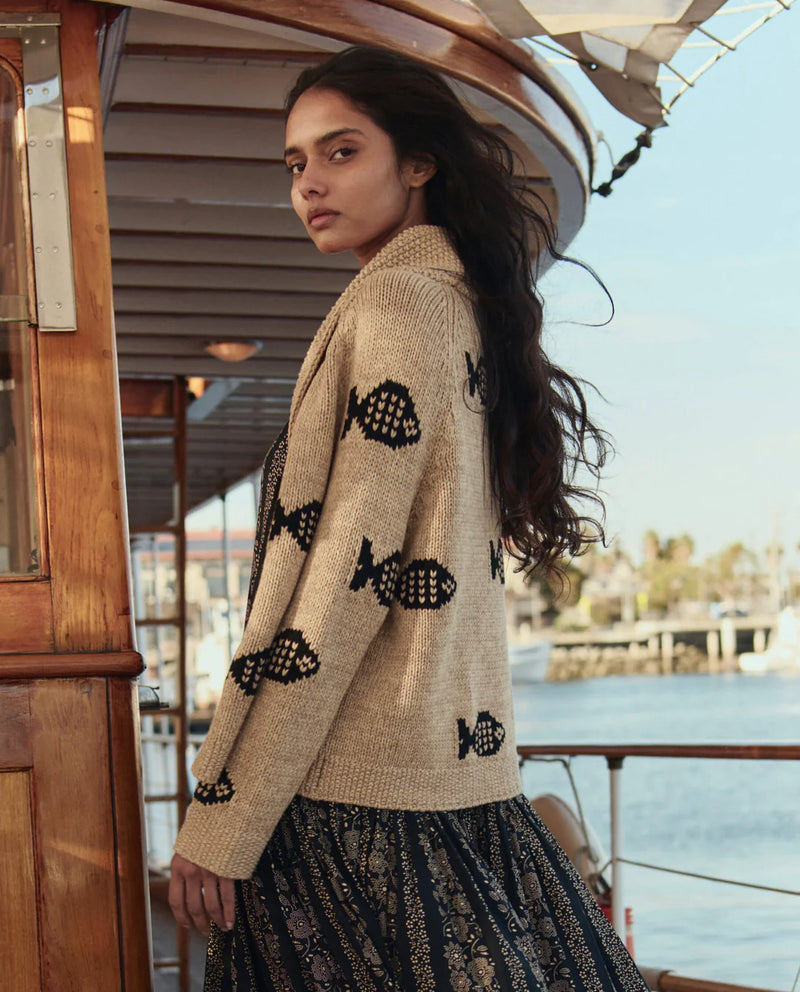 The Swimming Fish Lodge Cardigan – Etude Boutique