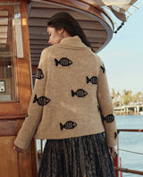 The Swimming Fish Lodge Cardigan