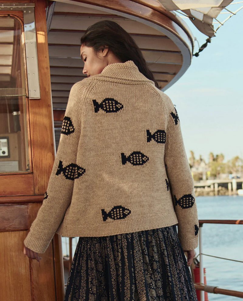 The Swimming Fish Lodge Cardigan – Etude Boutique