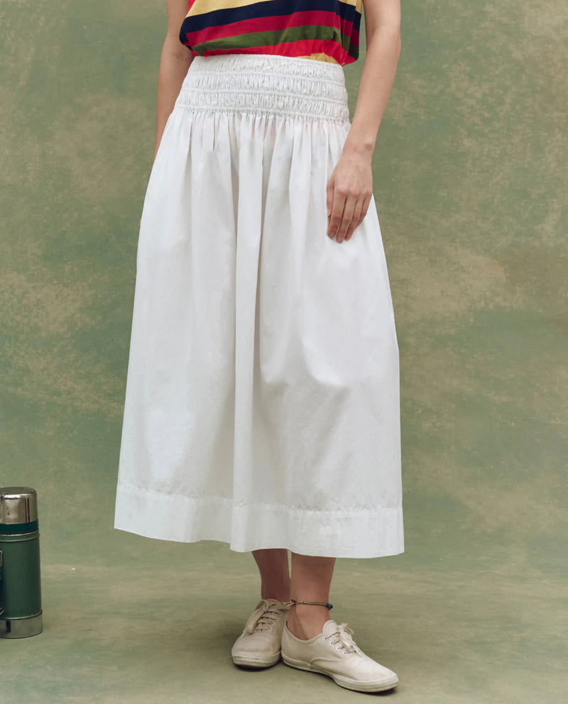 [The Great] The Viola Skirt - White