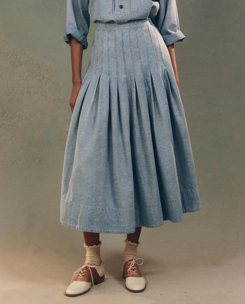 [The Great] The Rhythm Skirt - Boiler Wash