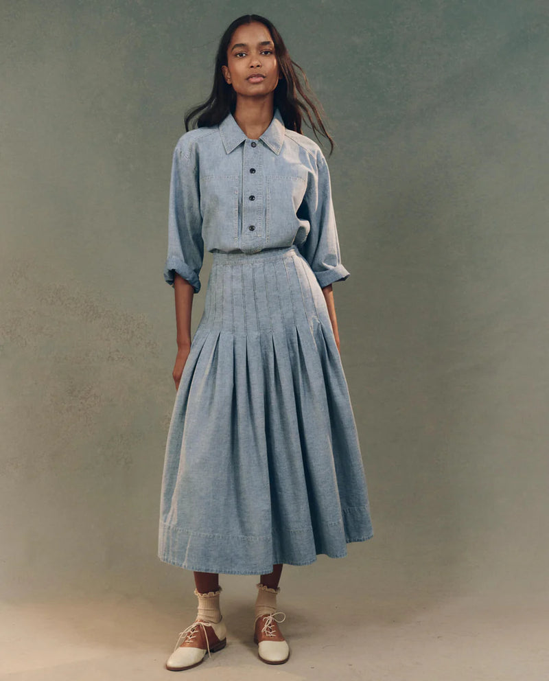 [The Great] The Rhythm Skirt - Boiler Wash