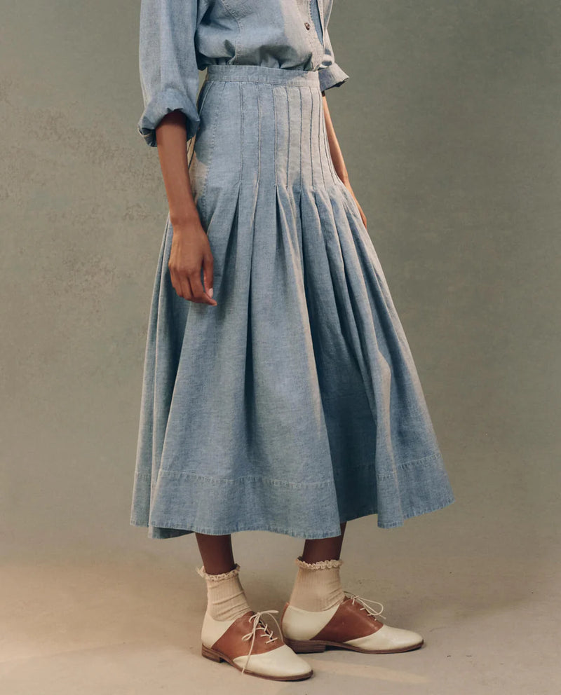 [The Great] The Rhythm Skirt - Boiler Wash