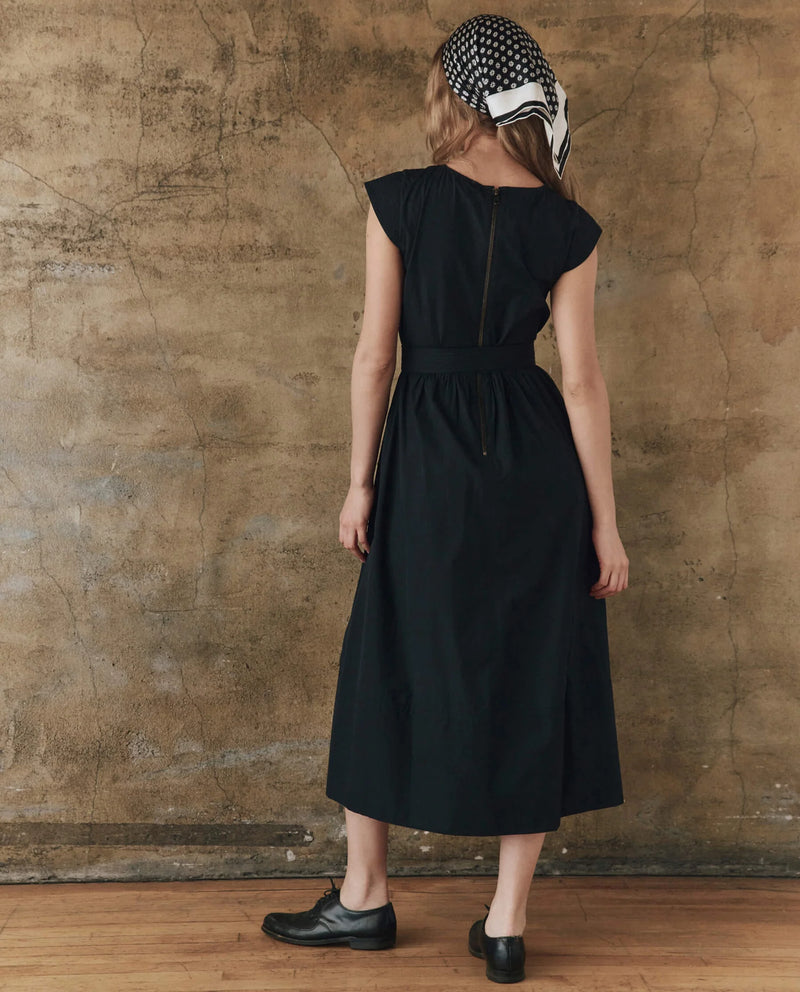 [The Great] The Tulsa Dress - Black