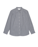 [The Great] The Society Top - Black & White Gingham