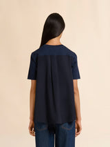 Cotton T-shirt with handstitched Marni logo
