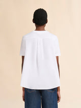 Cotton T-shirt with handstitched Marni logo