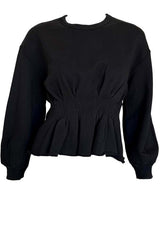 The  Slouchy Corset Sweatshirt