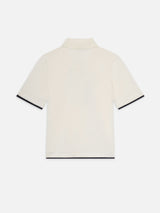 [FRAME] The Sport Polo - Cream Multi