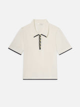 [FRAME] The Sport Polo - Cream Multi